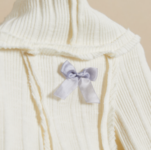 Louisdog Lily White Knit All-in-One